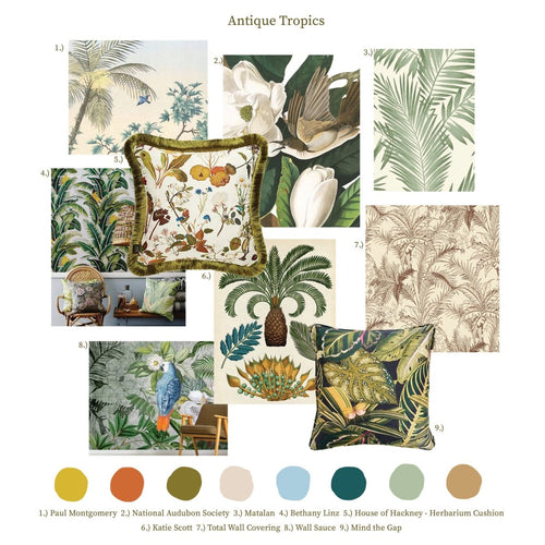Antique Tropics – Procreate Colour Palette (Digital Download) - FlourishCo.