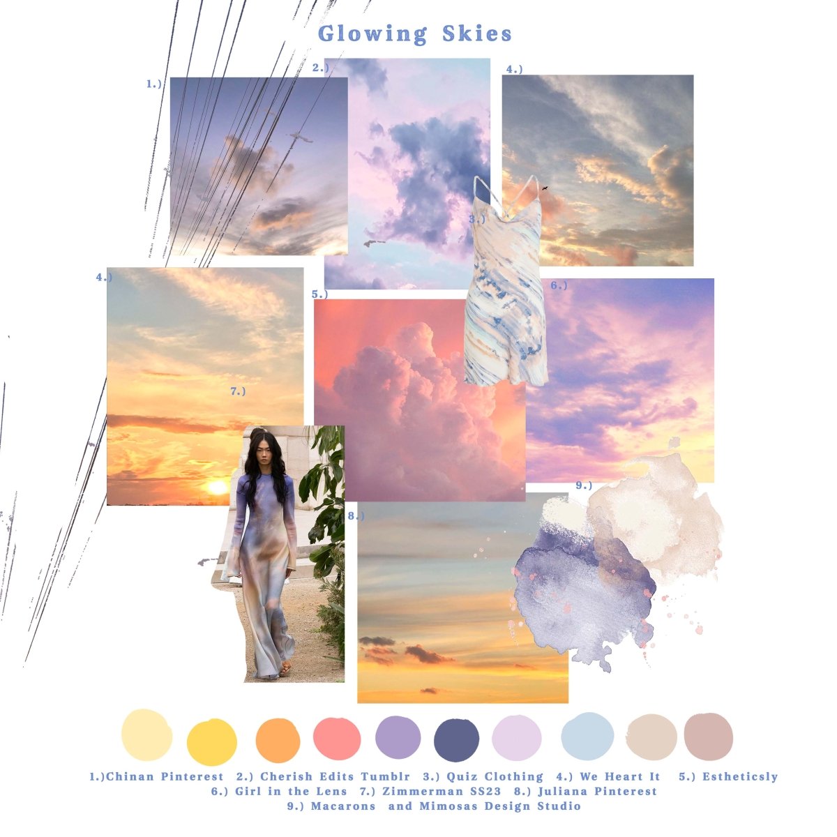 Glowing Skies – Procreate Colour Palette (Digital Download)