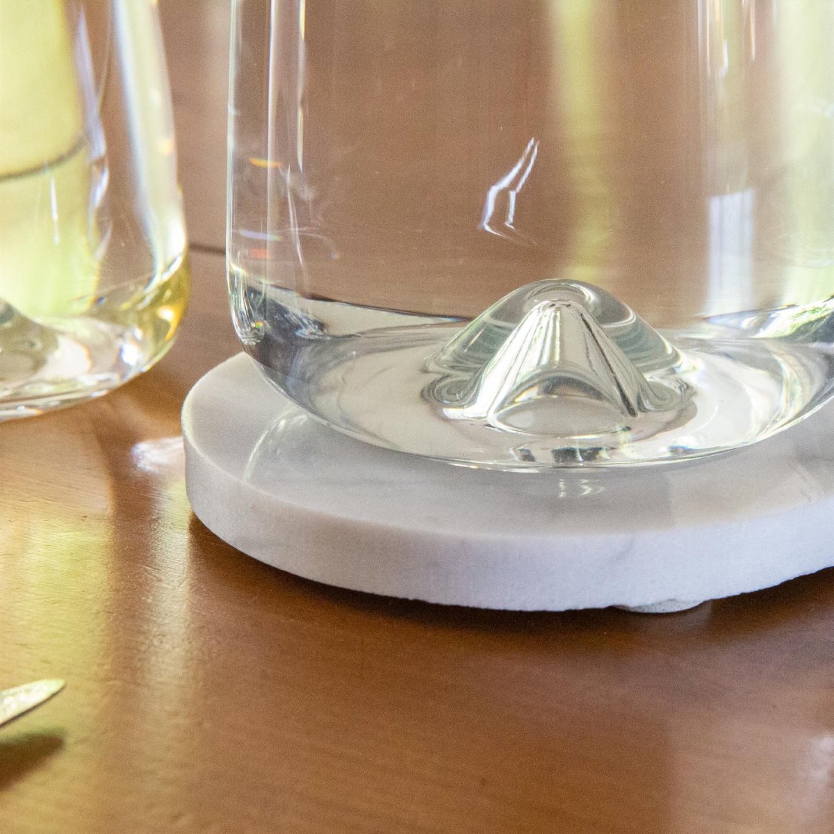 Round Marble Coasters - Pack of Six - FlourishCo.